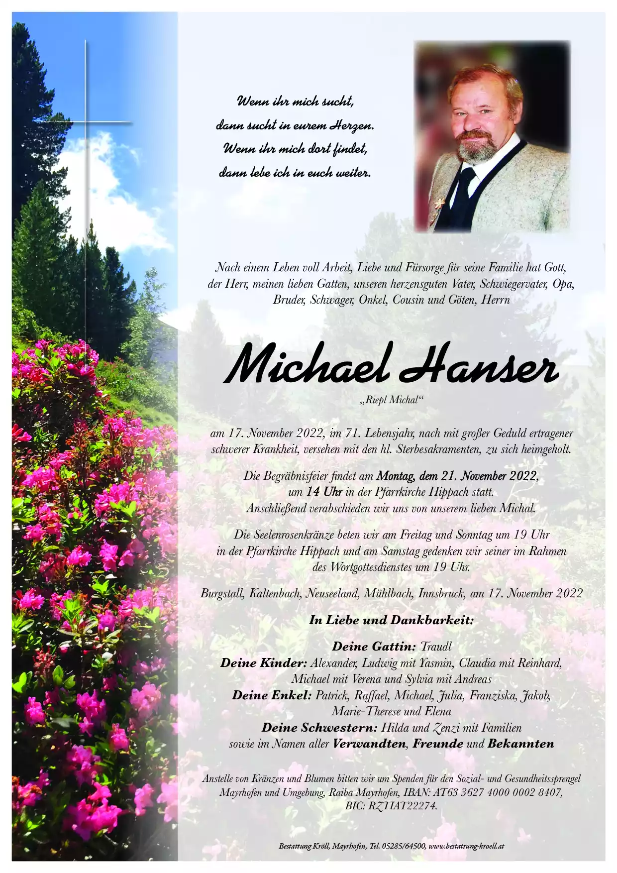 Parte von Michael Hanser
